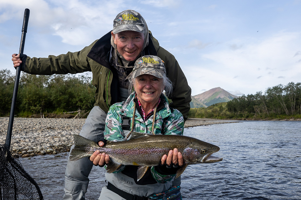 Sight Fishing Rainbow Trout 