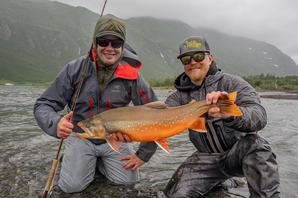 Trophy Arctic Char with Guests