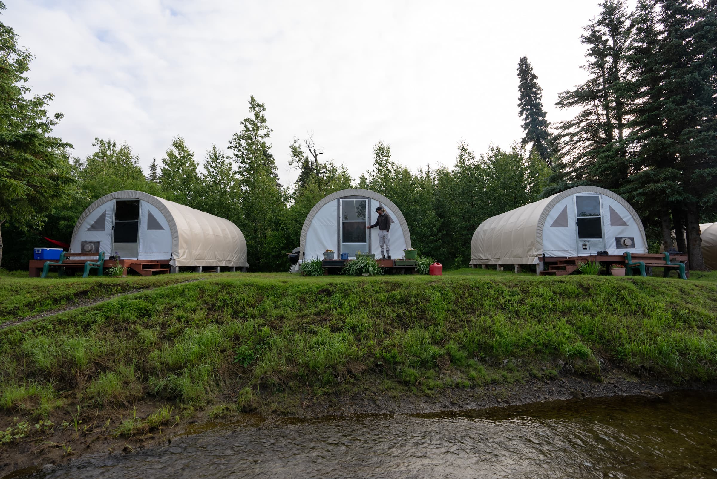 Alaskan Wilderness Luxury Camping