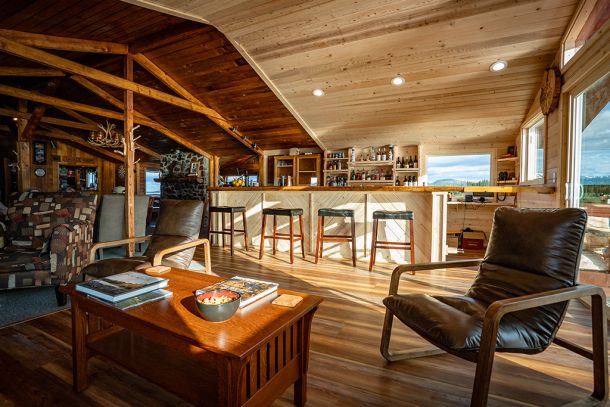 Tikchik Narrows Lodge New Bar