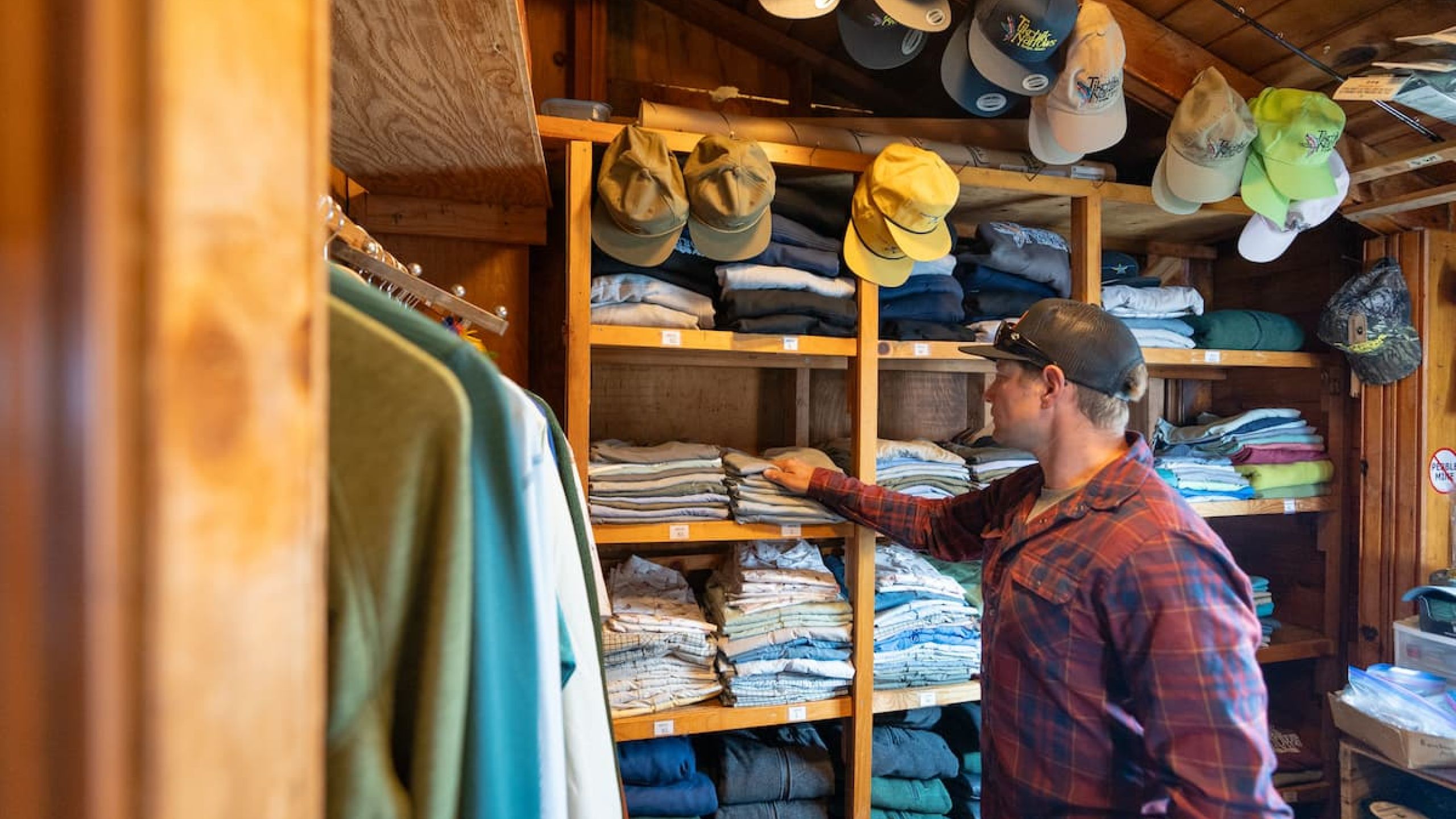 Tackle Shop and Merchandise