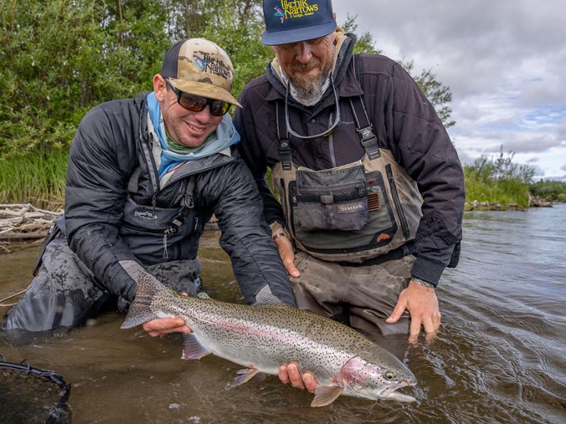 Trophy Rainbow Trout on the Nushagak River