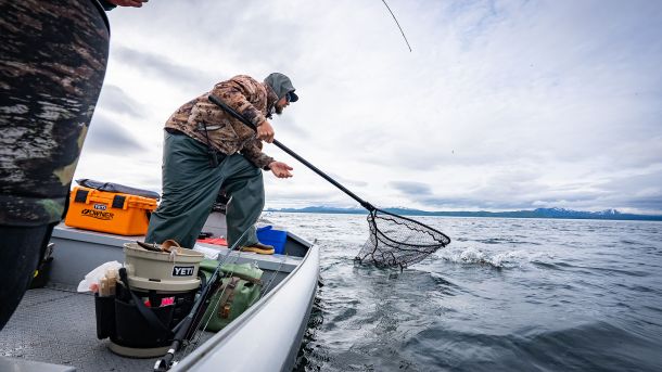 Landing Lake Trout