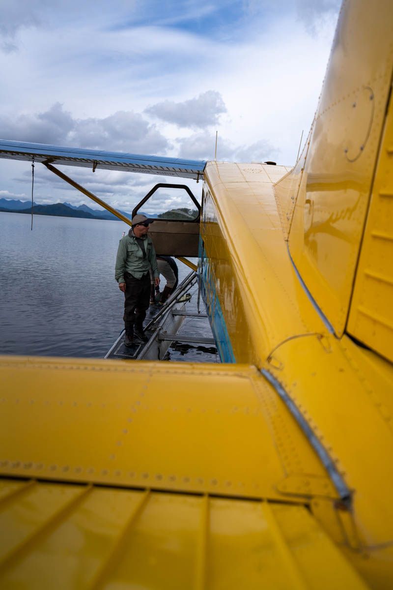 Boarding Your Flight to Tikchik Narrows