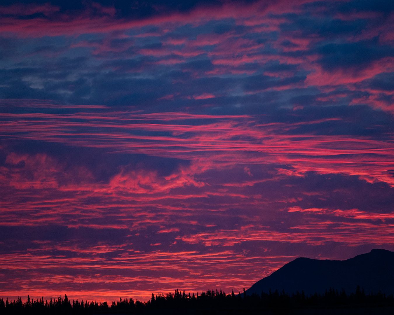 Sunrise in Wood Tikchik State Park 