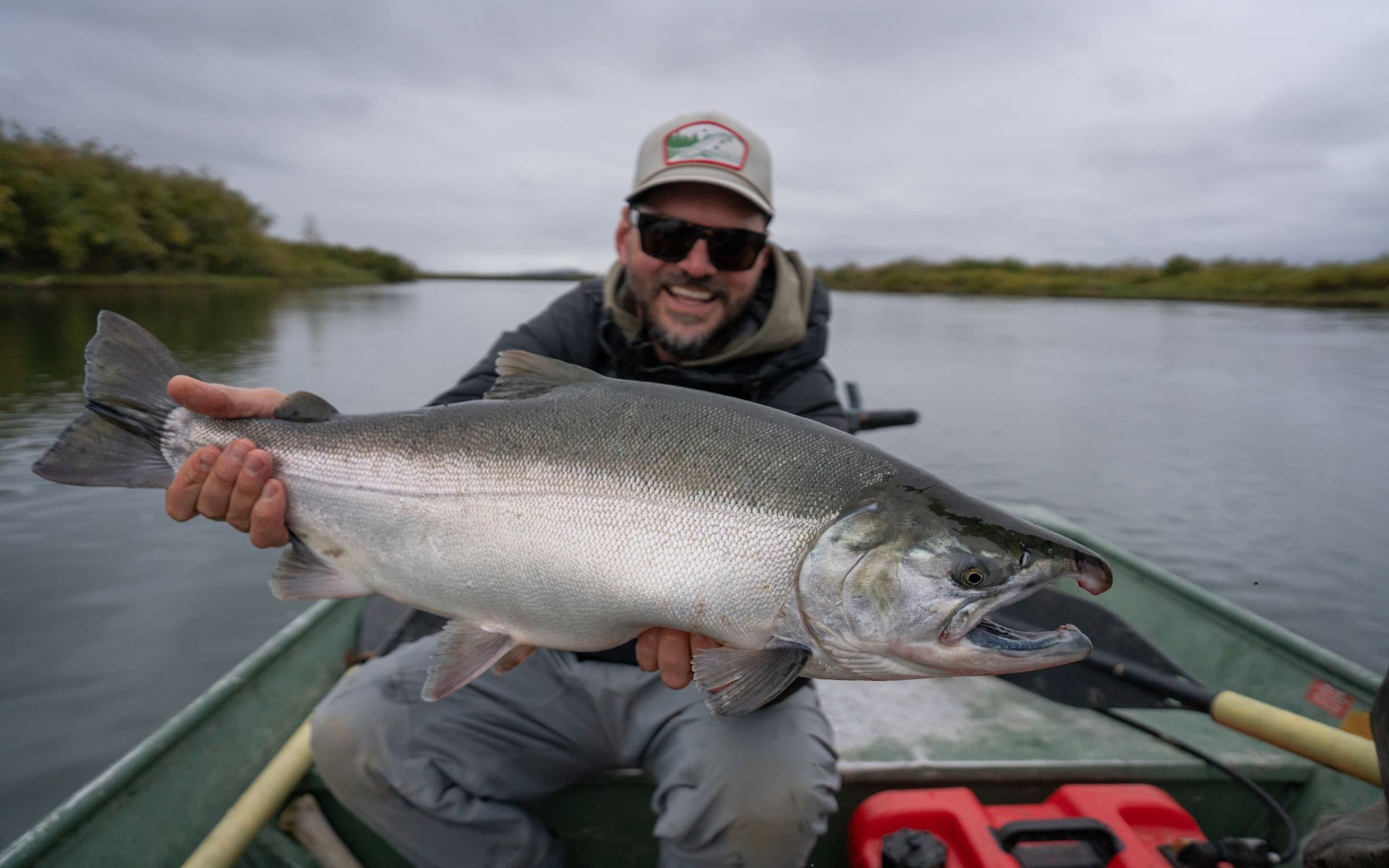 Salmon Fishing at Tikchik Narrows Lodge 