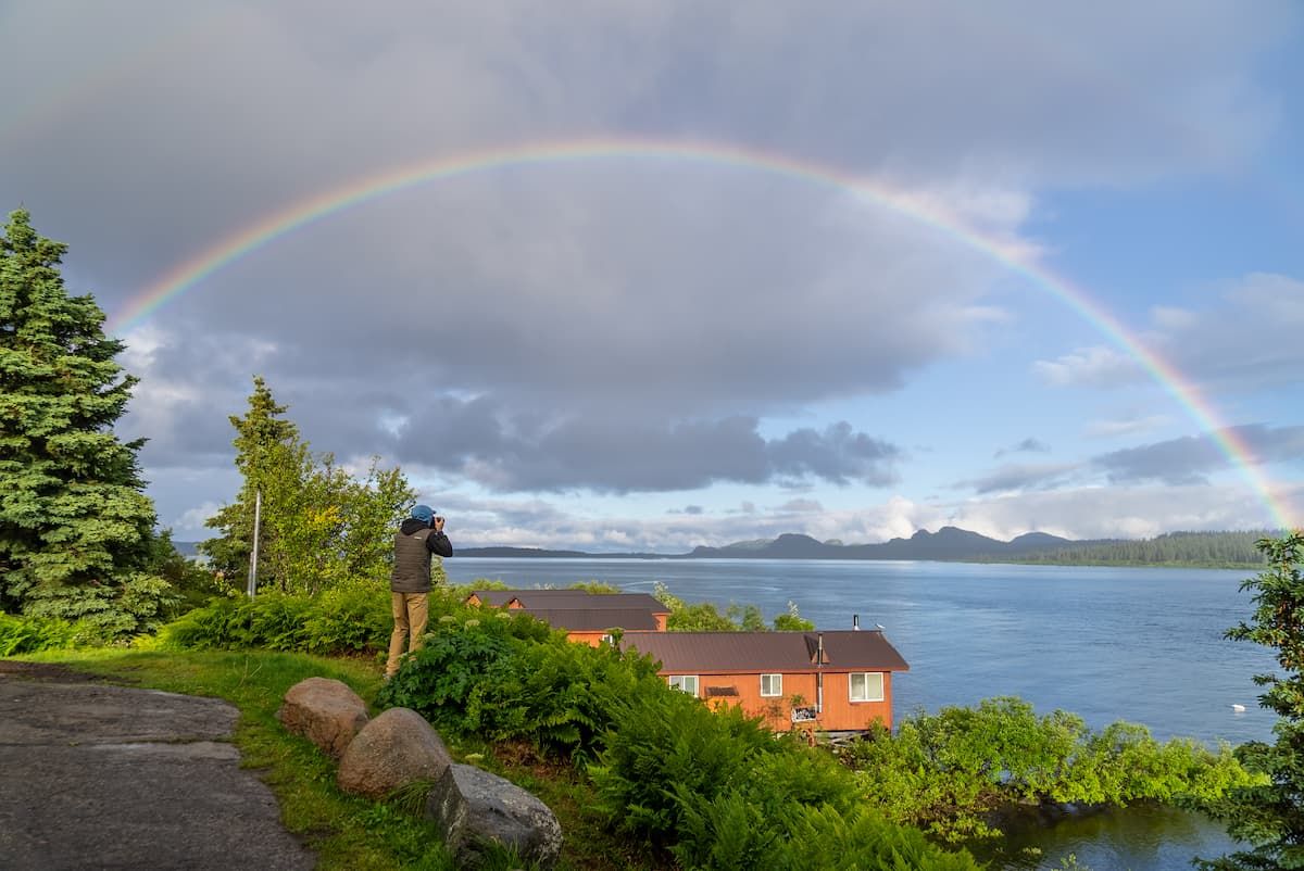 Double Rainbow in Wood Tikchik State Park 