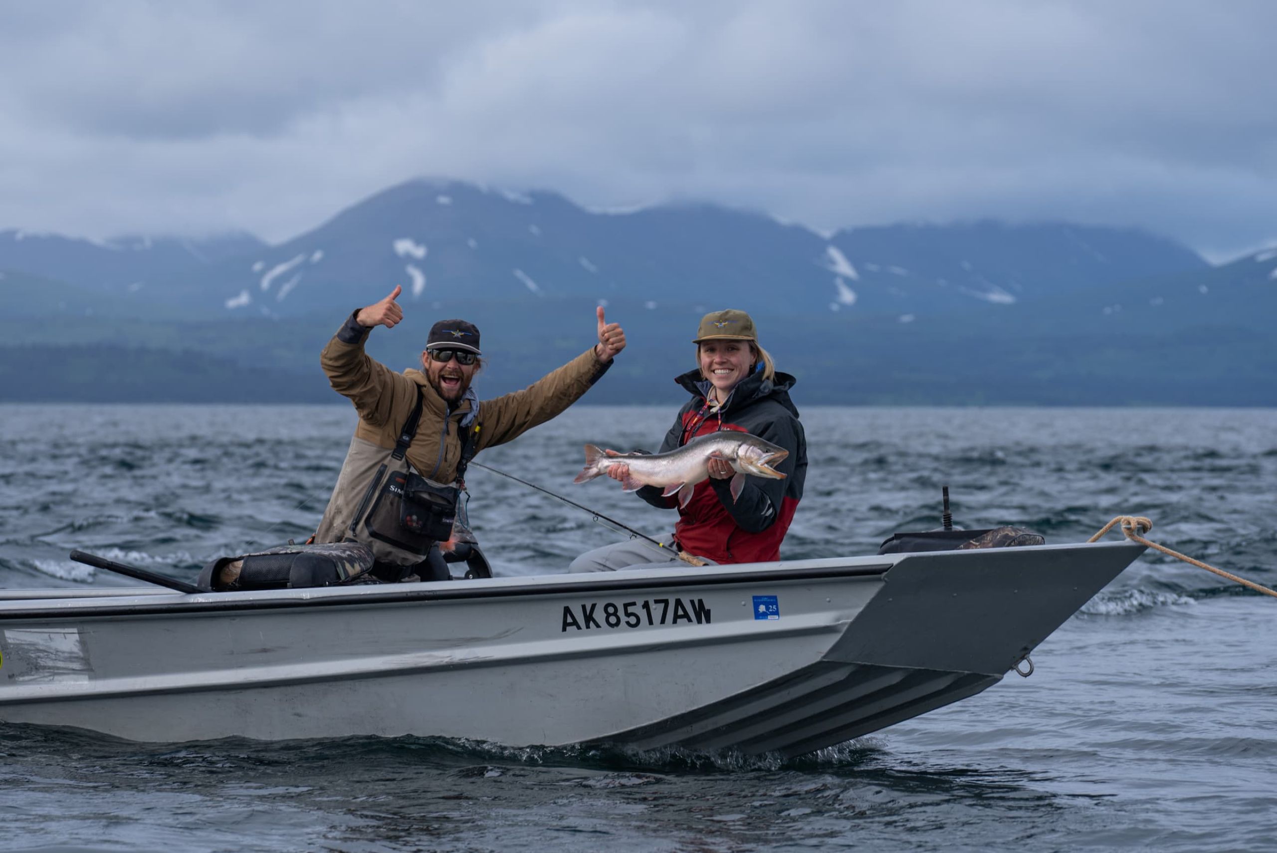 Streamer Fishing for Char Early Season 